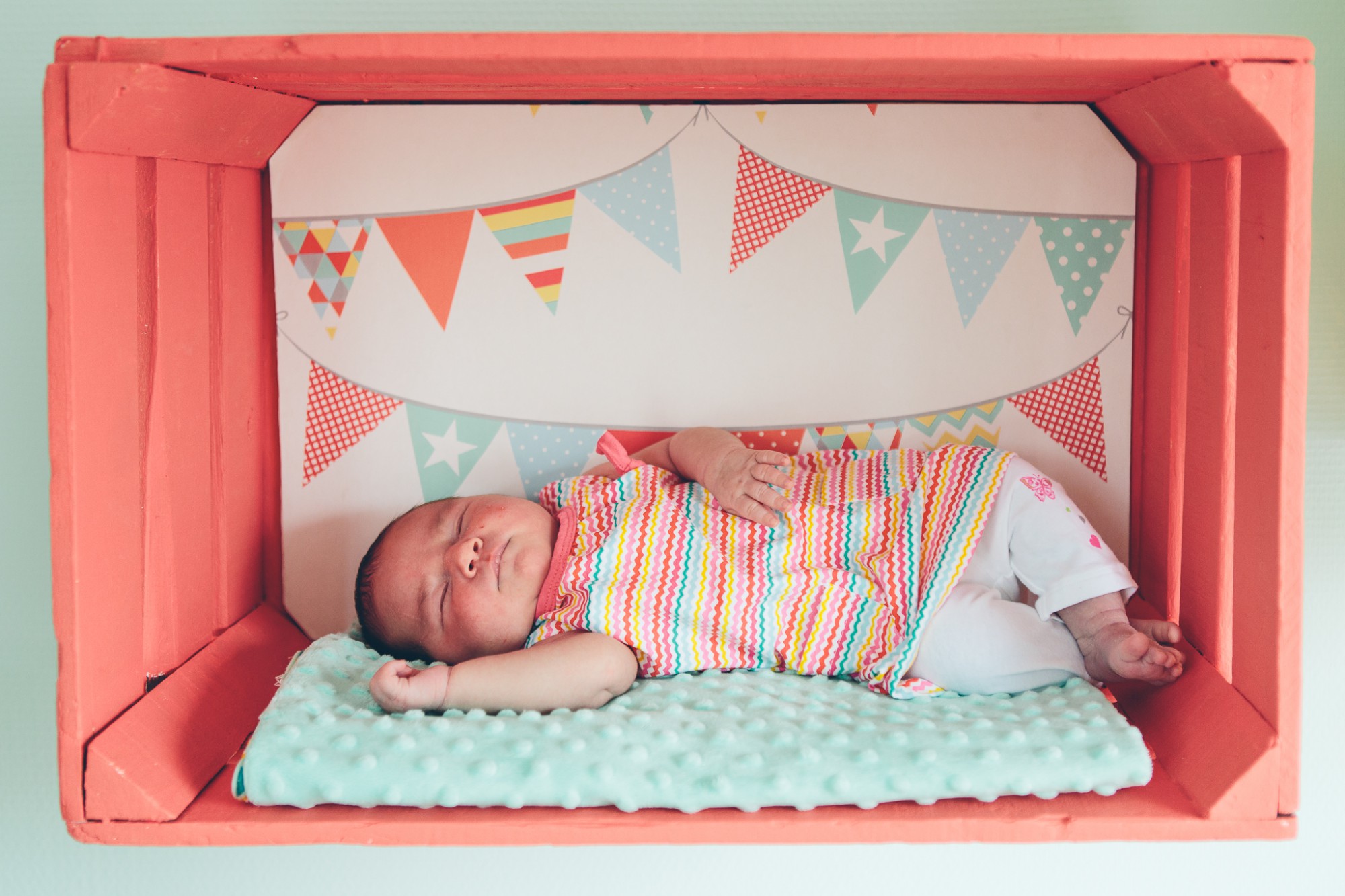 Newborn fotografie Oostende.