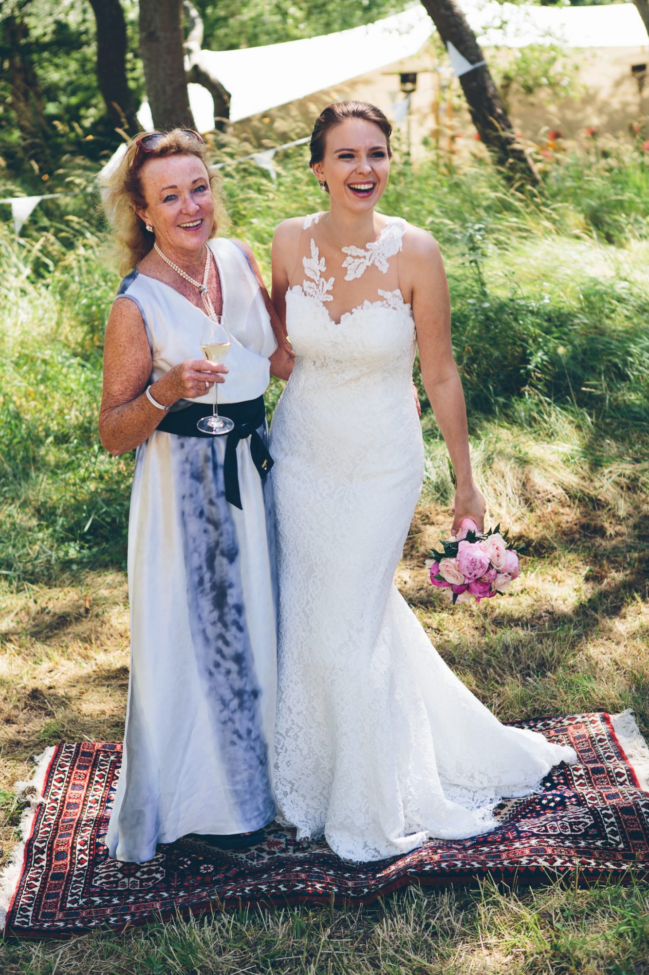 huwelijk tuinfeest duinen Oostduinkerke bohemian ceremonie