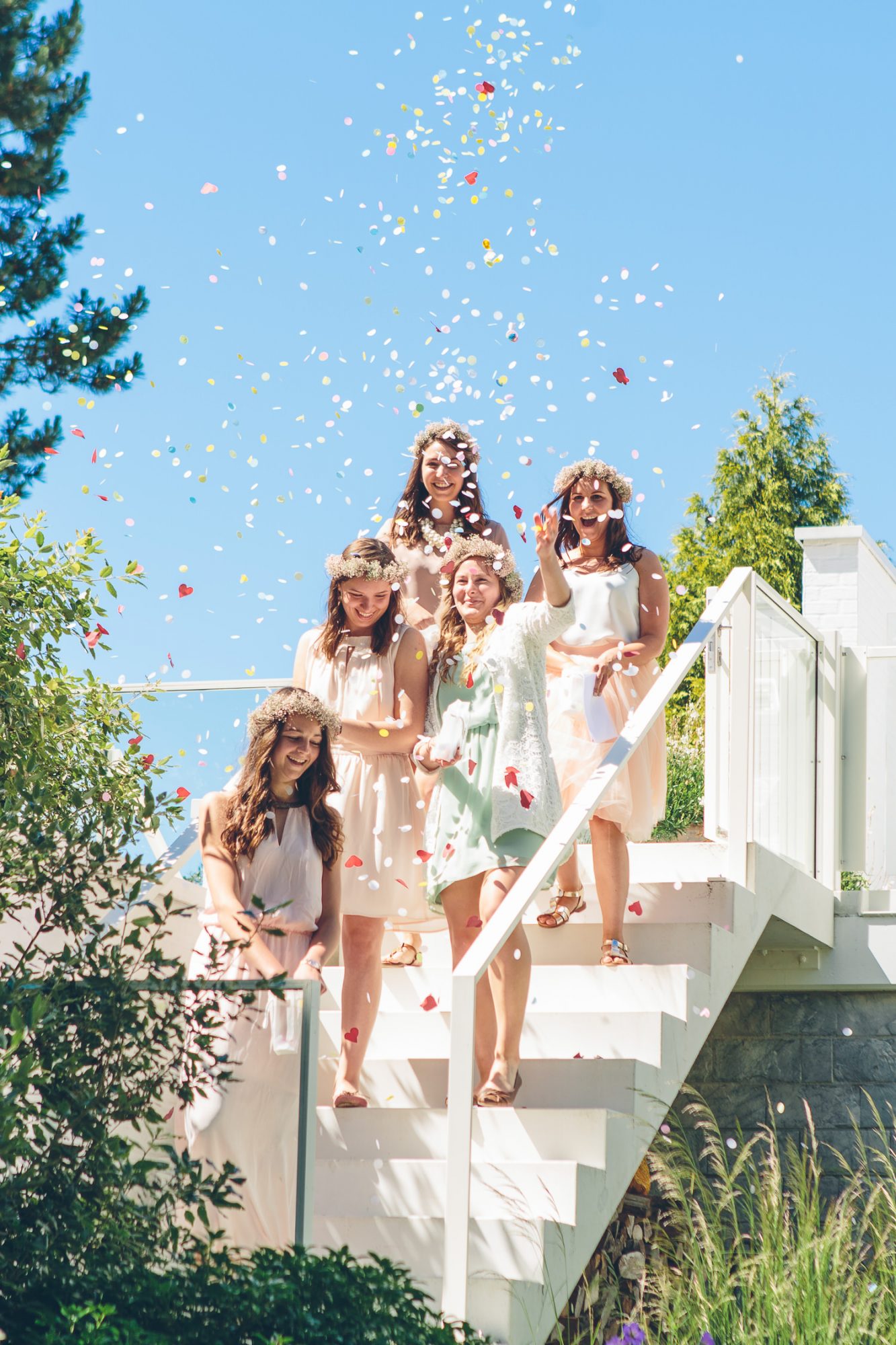 huwelijk tuinfeest duinen Oostduinkerke bohemian ceremonie