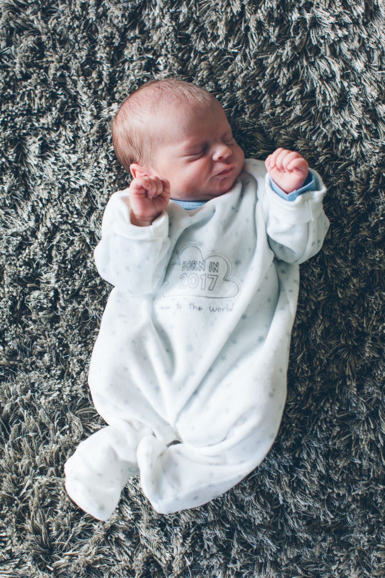 baby in pyjama