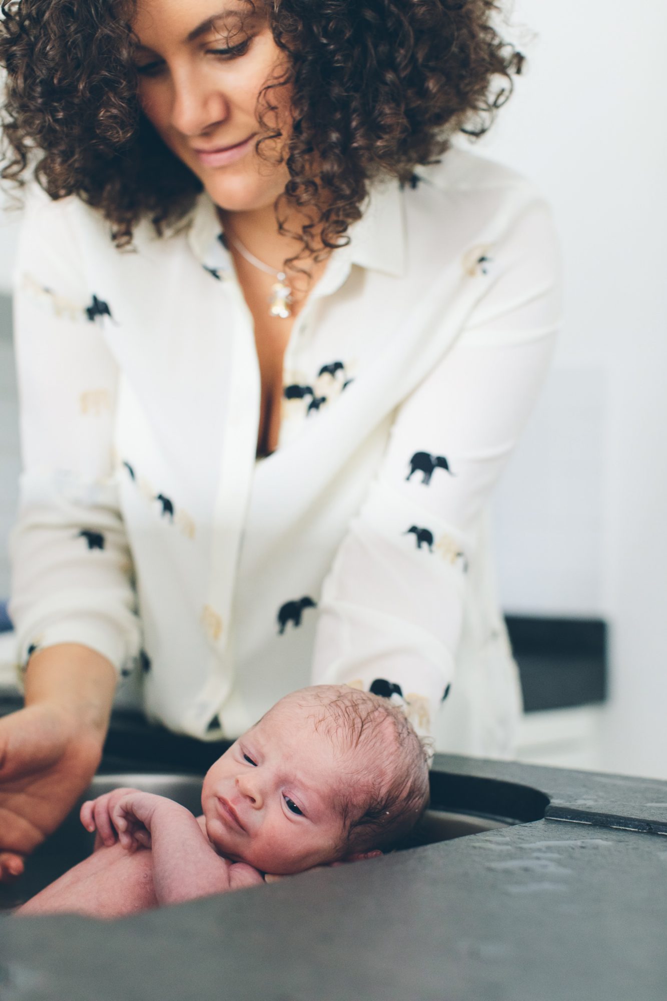 baby wassen mama shoot