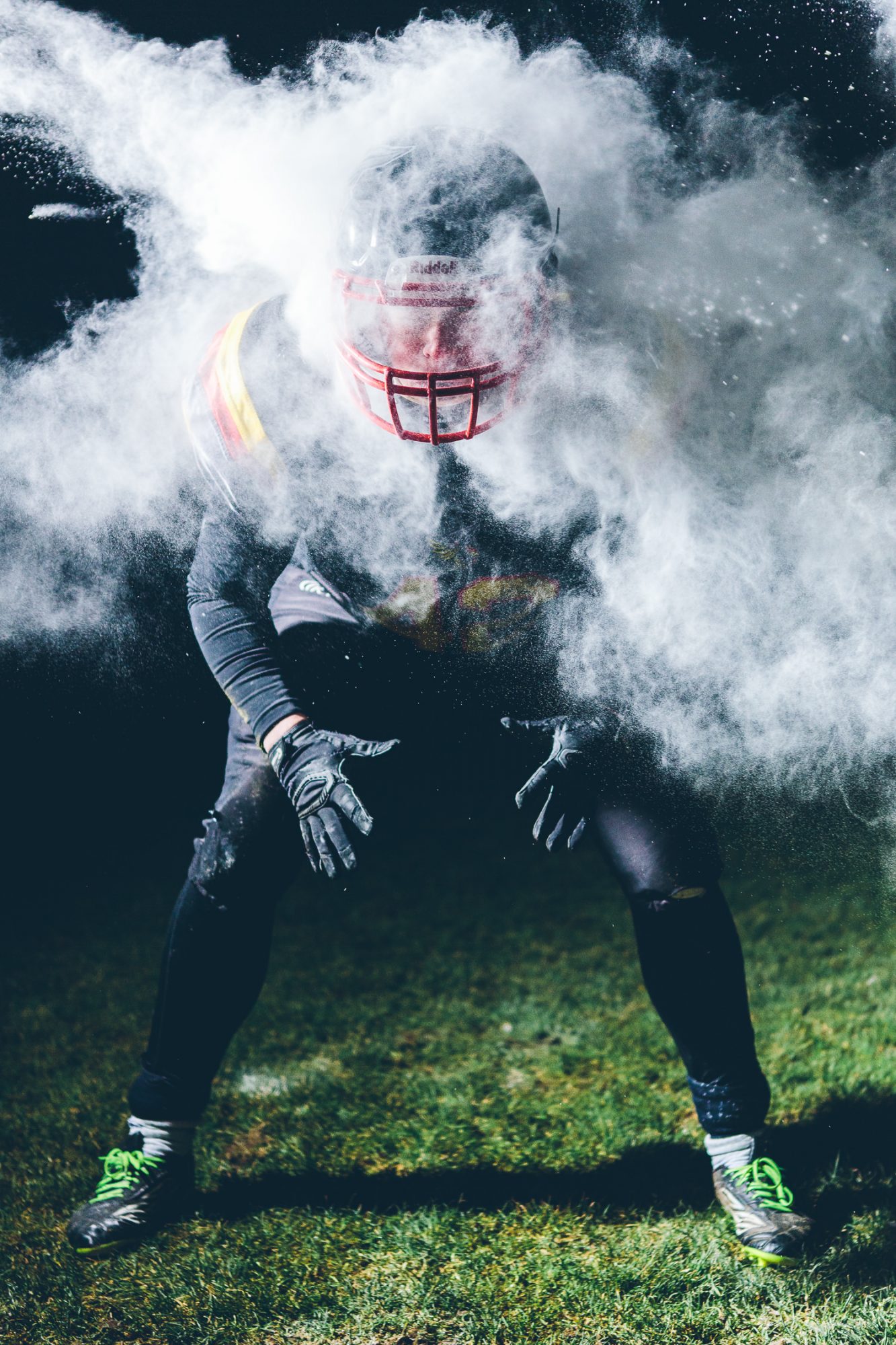 american football oostende belgische nationale ploeg bloem fotoshoot