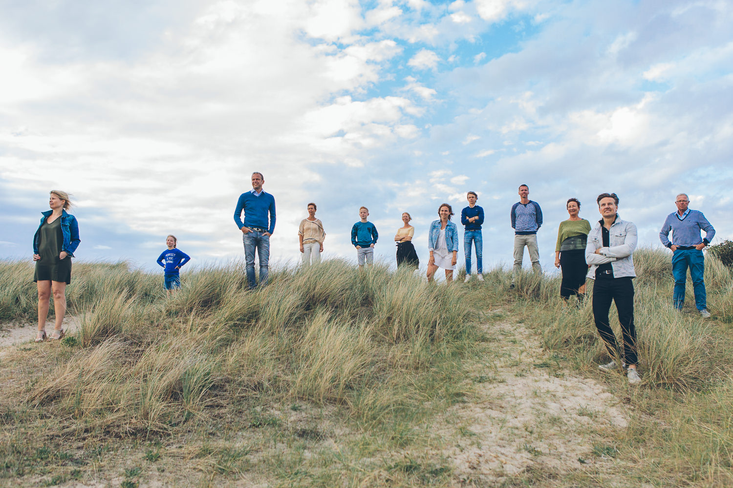 fotoshoot aan zee Oostende belgische kust fotograaf familiereportage