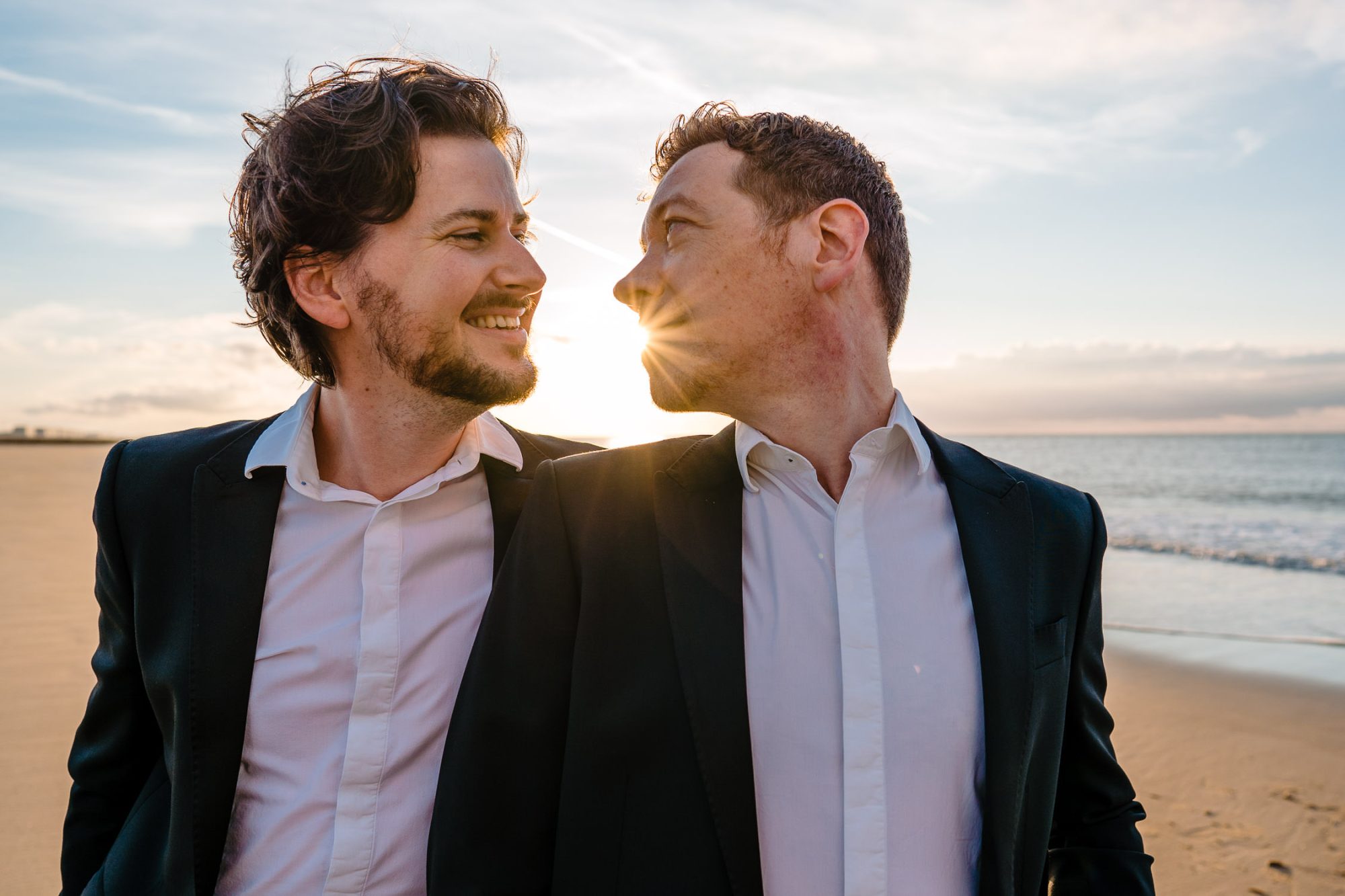 fotoshoot aan zee fotos op het strand holebi fotograaf west vlaanderen 1