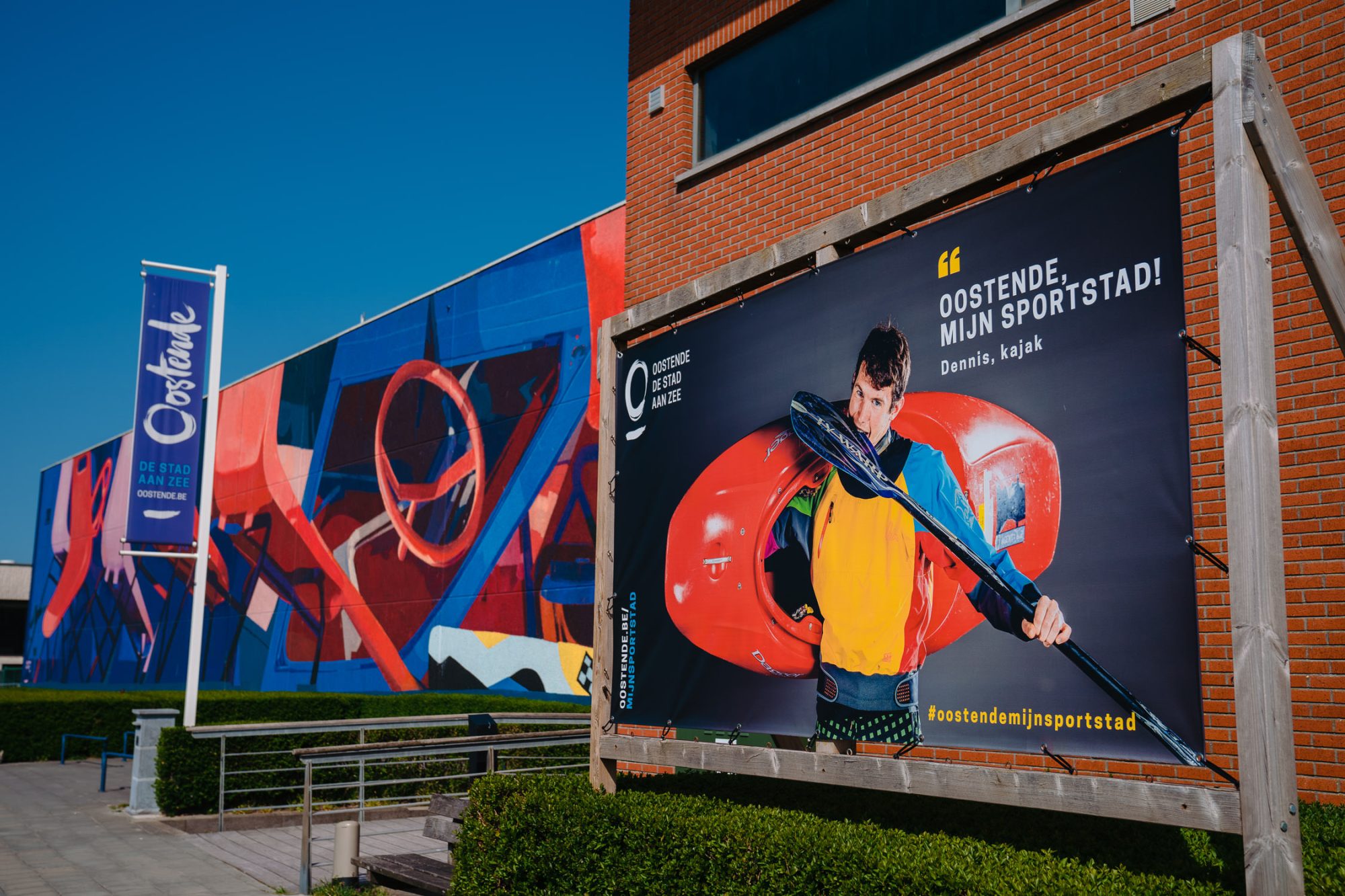 sportdienst oostende sportcampagne STRAATBEELD BORDEN 8